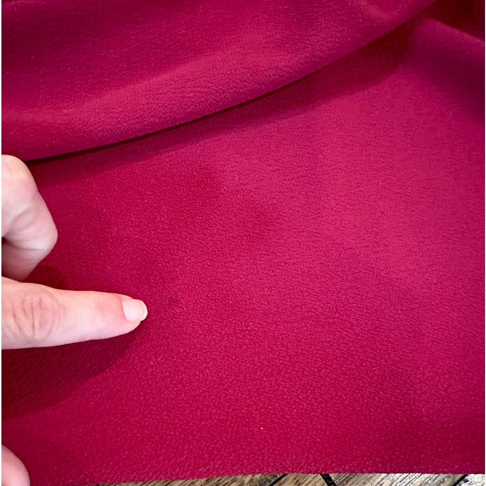 Adrienne Top Size: Small Color:Maroon - Picture 6 of 10